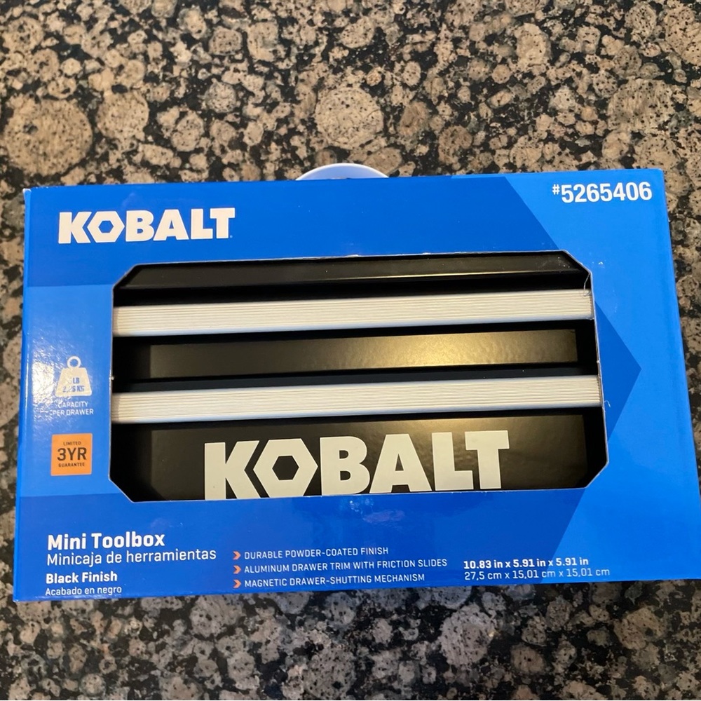 Brand new Kobalt mini toolbox